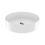 Creavit Loop 45 cm Mat Beyaz Yuvarlak Çanak Lavabo