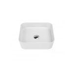Creavit Loop Kare Çanak Lavabo 40 cm Beyaz