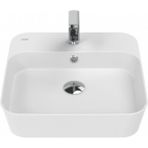 Creavit Loop Kare Çanak Lavabo 45 cm Beyaz