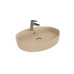 Creavit LP160 Loop 40x60 cm Mat Cappuccino Oval Çanak Lavabo