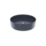 Creavit Mat Siyah Loop 45 cm Setüstü Lavabo