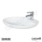 Creavit MN065 65 cm Tezgah Üstü Lavabo