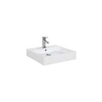 Creavit Next 50x50 cm Düz Kare Setüstü Lavabo