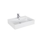 Creavit Next 50x70 cm Setüstü Düz Kare Lavabo
