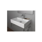 Creavit Next Tezgah Üstü 40x50 cm Kare Lavabo