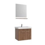 Creavit Note 65 cm Ayna+Etajer Banyo Dolabı Takımı ( Barbados )