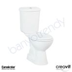 Creavit Pitta Alttan Çıkışlı Klozet Seti