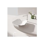 Creavit RB040 Ruby Tezgah Üzeri İnci Mat 40x40 cm Beyaz Lavabo