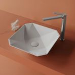 Creavit Ruby Elmas Beyaz Deliksiz Lavabo 40 cm RB040