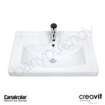 Creavit Sera 65 cm Etajerli Lavabo