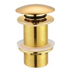 Creavit SF030G 76 mm Altın Taşmasız Otomatik Pop Up Sifon Başlığı