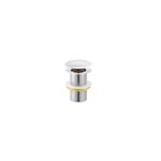 Creavit SF032-B 76 mm Beyaz Seramik Montajlı Basmalı Sifon Üst Takımı