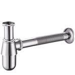 Creavit SF165 33 cm Lavabo Sifonu Metal Körüklü Gider Borusu