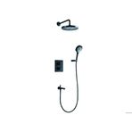 Creavit SH540SYM Mat Siyah Punto Termostatik Ankastre Duş Seti
