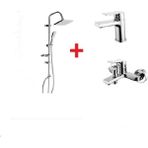 Creavit SH630 Bevel 3'lü Duş Seti Takımı