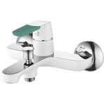 Creavit Sl2500 Beyaz Krom Gri Stilo Banyo Bataryası