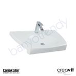 Creavit Slam 80 cm Tezgah Üstü Lavabo