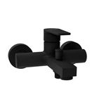 Creavit SR2510S Mat Siyah Sharp Banyo Armatürü Bataryası