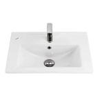 Creavit Su 55 Cm Mobilya Dolap Uyumlu Etajerli Lavabo Su055