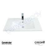 Creavit Su 80 cm Etajerli Lavabo