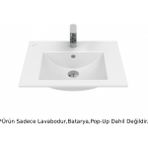 Creavit SU060 Su Etajerli ve Dolap Uyumlu Beyaz Lavabo