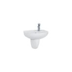 Creavit TP030 30x45 cm Beyaz Yarım Ayak Oval Lavabo