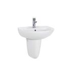Creavit TP150 40X50 cm Batarya Delikli Yarım Ayaklı Lavabo