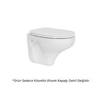Creavit TP320 Perla Kanallı Asma Klozet Beyaz