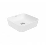 Creavit UL040.00MB İnci Mat Beyaz Ultra 40 cm Kare Çanak Lavabo