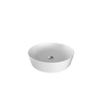 Creavit UL140-00CB00E-0000 Ultra 40 cm Yuvarlak Çanak Lavabo