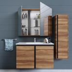 CREAVİT VERTİ 100 CM KAPAKLI BANYO DOLABI TAKIMI