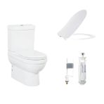Creavit Vitroya Duvara Sıfır Klozet + Rezervuar + Vitra İç Takım + Yavaş Kapanır Kapak Set