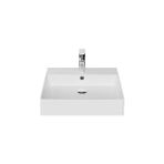 Creavit VX255 Volga Tezgah Üstü Kare Lavabo 50*50 cm - Beyaz