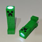 Creeper Oyuncak El Feneri Minecraft Figür - Yeşil