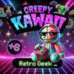 Creepy Kawaii Retro Geek: A Terrifyingly Adorable Spooky Coloring Book Inspired by the 80s, 90s, and 2000s. 30 High-Definition Drawings (Creepy Kawaii Coloring Book)