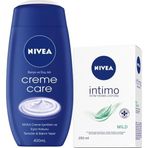 Creme Care Duş Jeli 400 Ml + Intimo Mild Comfort Genital Bölge Yıkama Losyonu 250 Ml