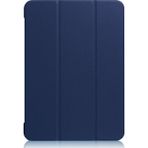 CresCent A1822 A1823 Apple iPad LeatherSoft Smart Case Deri Mavi Tablet Kılıfı