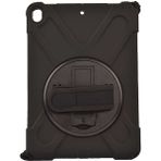 Crescent Apple iPad 5. Nesil 9.7 inç (2017) Defender Shoulder Strap Askılı Kılıf (A1822/A1823) Siyah