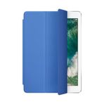CresCent Apple iPad A1822 New 2017 9.7 İnç Smart Case Smart Cover Mavi Tablet Kılıfı