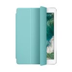 CresCent Apple iPad A1822 New 2017 9.7 İnç Smart Case Smart Cover Turkuaz Tablet Kılıfı
