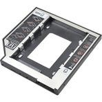 Crescent CD DVD Yuvası Için 9.5 mm Sata SSD HDD Kızak Kutusu
