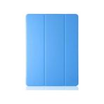 CresCent Samsung Galaxy Tab E 9.6 inç SM-T560-T561-T562-T565-T567 Smart Case Smart Cover Mavi Tablet Kılıfı