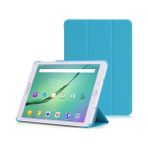 CresCent Samsung Galaxy Tab E SM-T560-T561-T562-T565-T567 9.6 İnç Smart Case Smart Cover Mavi Kılıf