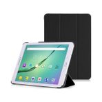 CresCent Samsung Galaxy Tab E SM-T560-T561-T562-T565-T567 9.6 İnç Smart Case Smart Cover Siyah Kılıf