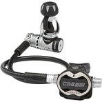 Cressi AC25m Master Chrome Regulator INT Kuru Elbise, Siyah, M