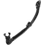 Cressi Alpha Ultra Dry Şnorkel - Black - Black - Sılver