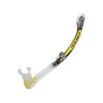 Cressi Alpha Ultra Dry Şnorkel Clear-black-yellow Çok Renkli