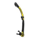 Cressi Alpha Ultra Dry Yetişkin Şnorkel Black-yellow Tek Renk