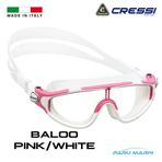 Cressi Baloo 2-7 Yaş Pembe Beyaz Deniz Gözlüğü