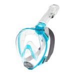 Cressi Baron Cocuk Tam Yuz Maske Clear-Aquamarıne